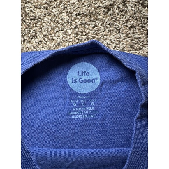 Life Is Good Philadelphia Classic Fit Script Adult Large - Picture 4 of 7